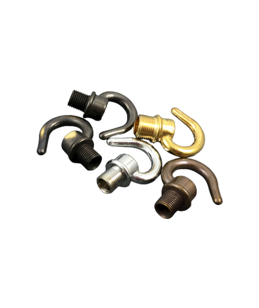 10mm Thread Hook in Various Finishes Lighting Accessories